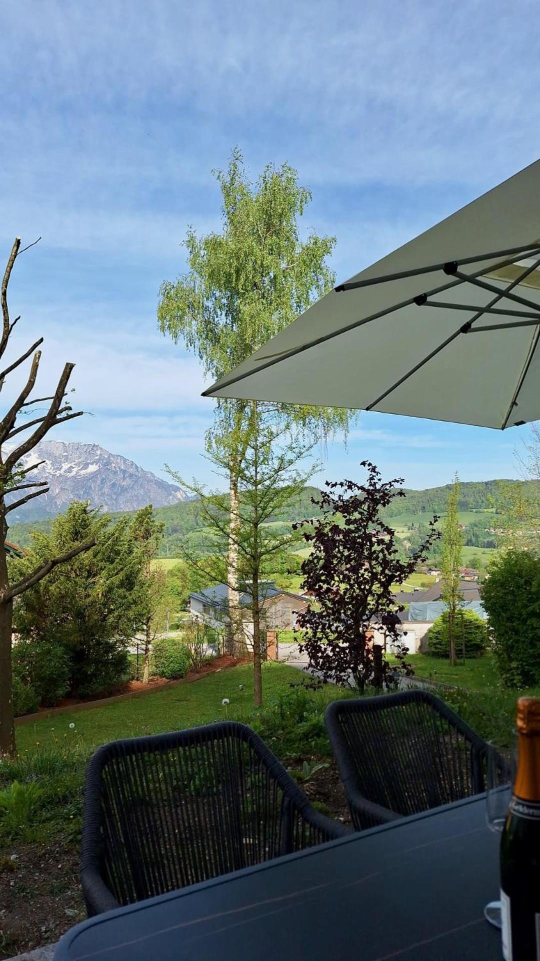 Luxus Alpenparadies Nahe Salzburg Sauna & Whirlpool Adnet Exteriör bild
