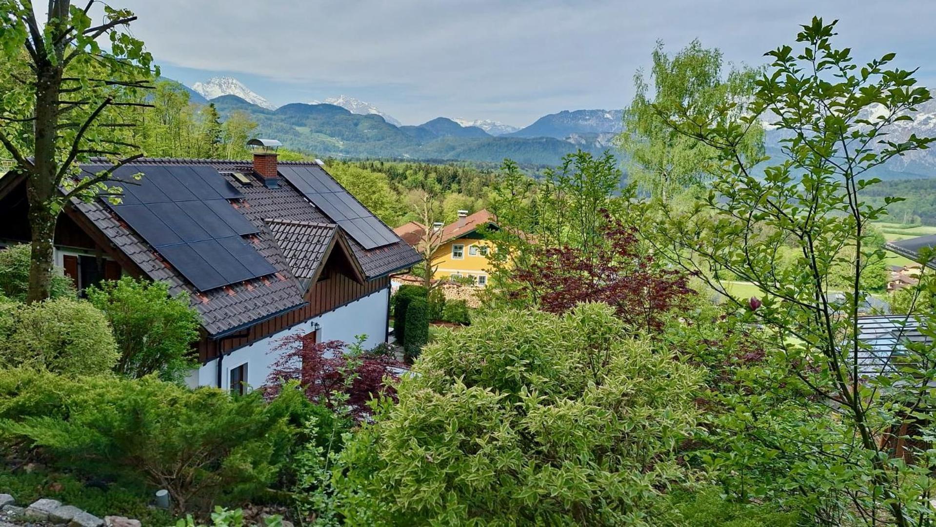 Luxus Alpenparadies Nahe Salzburg Sauna & Whirlpool Adnet Exteriör bild